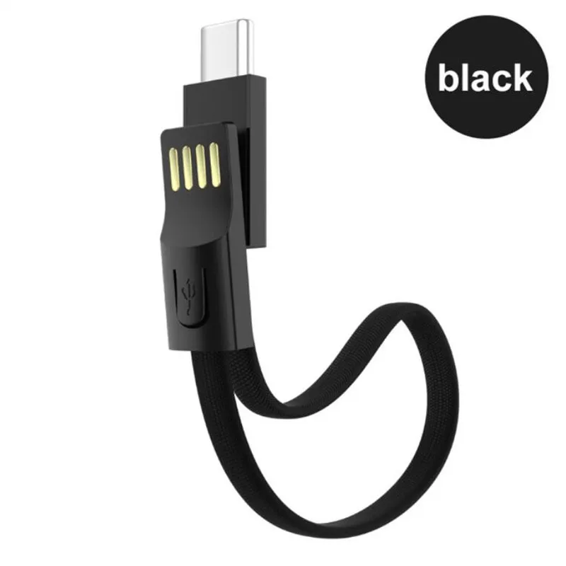 usb кабель 3 в 1 Портативный брелок кабель usb type c Для iPhone 7 8 Huawei P30 Samsung S10 USB C быстрая зарядка зарядка для айфона