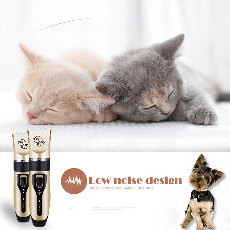 Usb зарядное устройство малошумный триммер для волос домашних животных