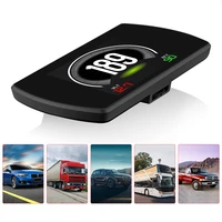 car head up display speedometer water temp speeding alarm obd2 gps dual system hud on board computer auto electronic accessories