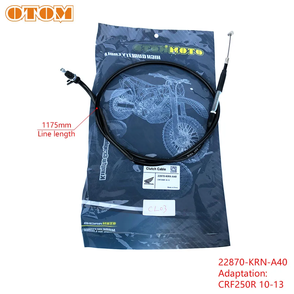 

OTOM трос сцепления для мотокросса, провод для HONDA CRF250R CRF250RX 2004-2021, замена OEM для питбайка