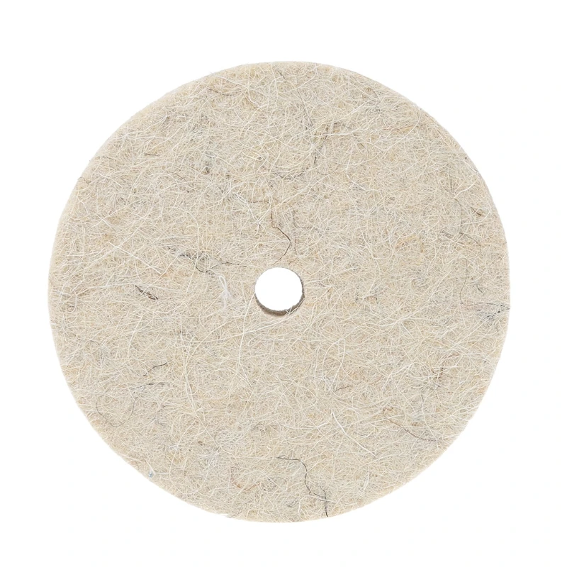 

76x20mm Wool Felt Polishing Buffing Grinding Wheel Polisher Disc Pad Rotary Tool
