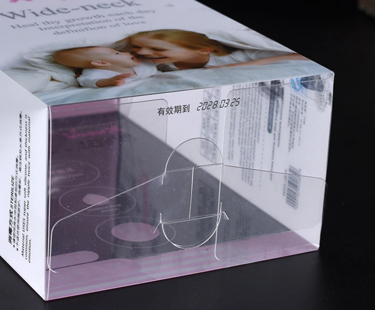 Изготовленная на заказ матовая пластиковая упаковочная коробка из ПВХ с