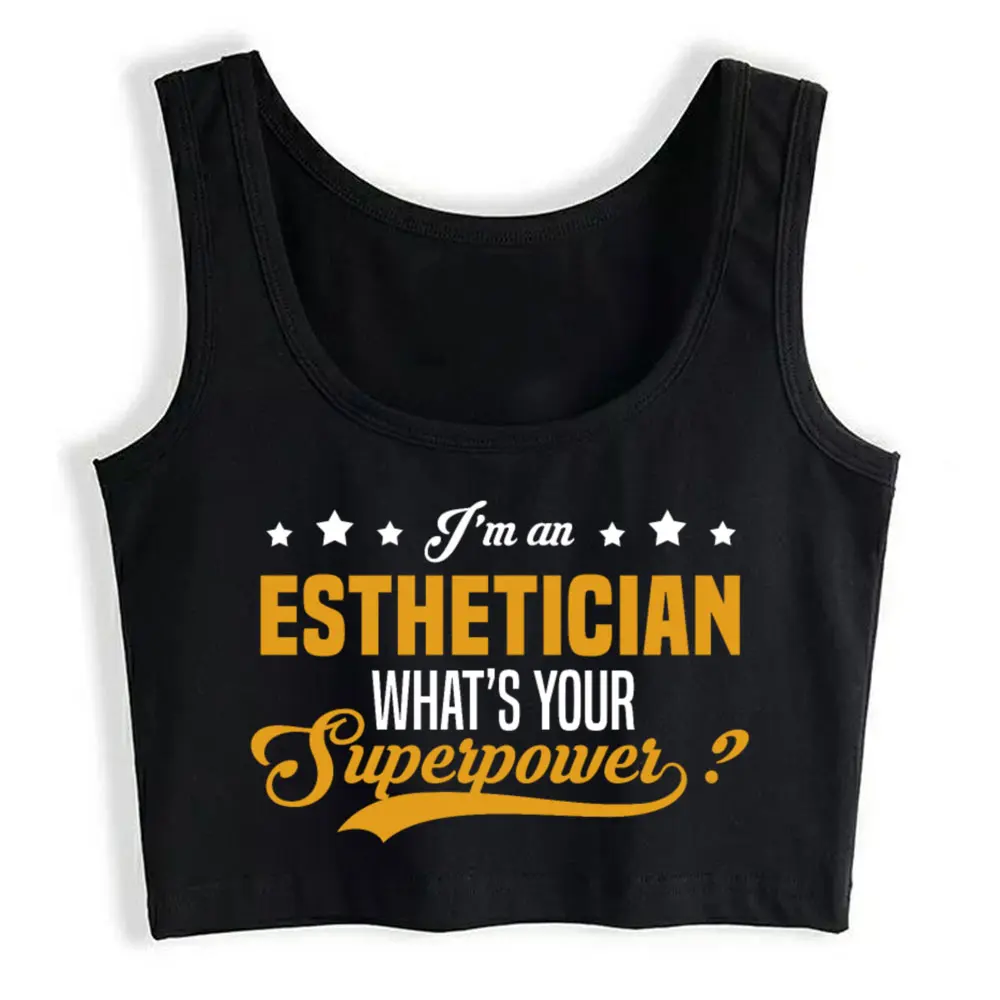 

Boho Crop Top Esthetician Fashion Vintage Custom Sexy Streetwear Womens Tops blusas mujer de moda 2021 verano Gym Tank Top Women