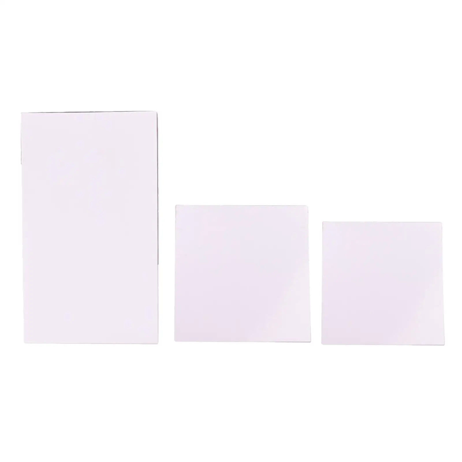 

50Pcs Nail Art Paper Palette for Gel Polish Mixing Home Use White