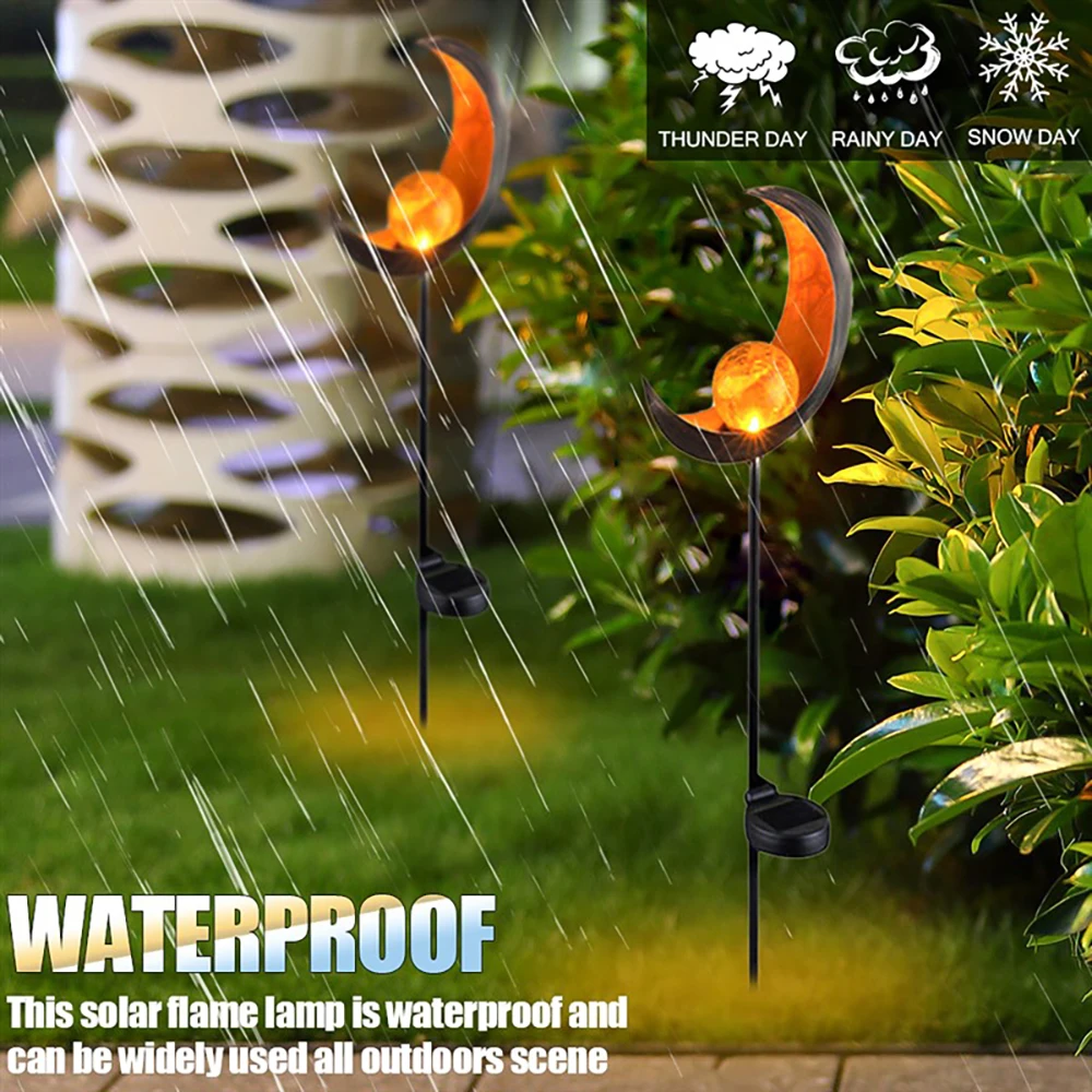 Светодиодный светильник на солнечной батарее водонепроницаемый IP55 ретро