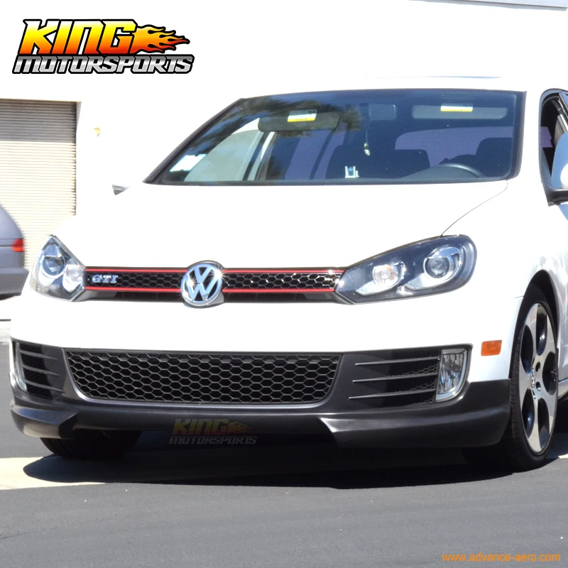 Спойлер для переднего бампера Volkswagen Golf 6 GTI RG Styel Vi Mk6 разветвитель из