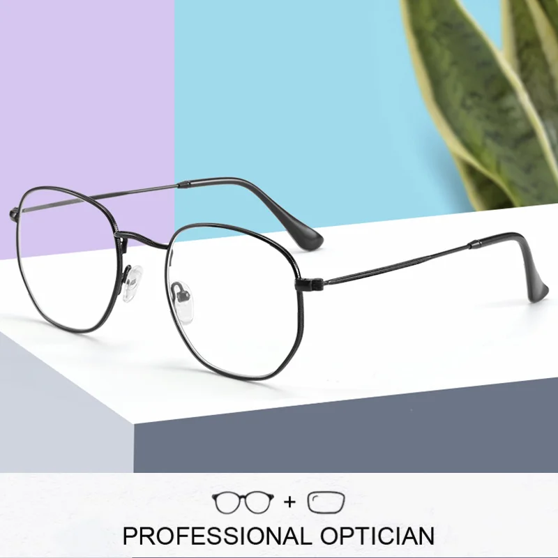

BLUEMOKY Prescription Progressive Glasses Women Men Square Frames Optical Anti Blue Light Photochromic Eyewear Myopia Eyeglasses