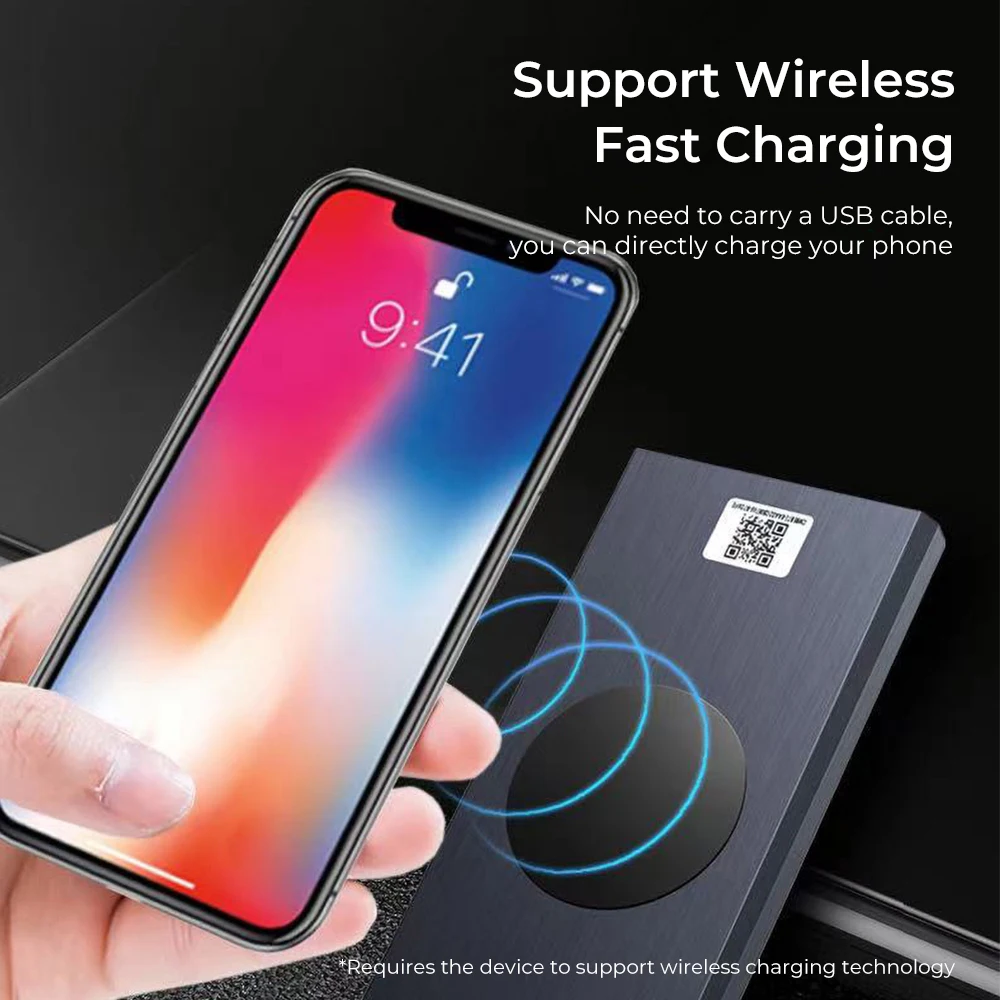 Мини Wi-Fi камера 1080P внешний аккумулятор для смартфона с инфракрасным ночным