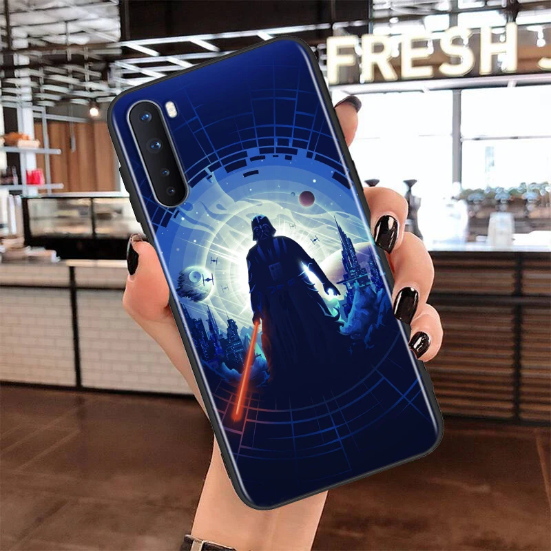 

Soft TPU Cover Star Wars Disney Art for OnePlus Nord N100 N10 8T 8 7T 7 6T 6 5T Pro Black Phone Case