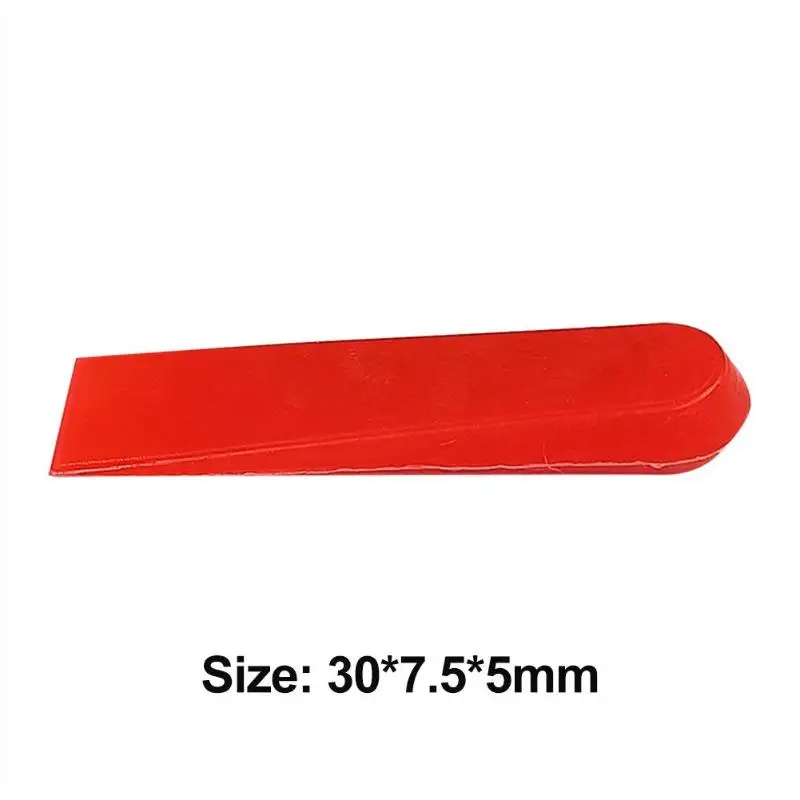 100pcs Level Wedges Tile Spacers for Flooring Leveler Spacers Leveling System for Elastic Adjustment of Ceramic Tile Crevice