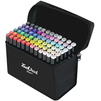 80pcs sketching markers drawing set with 5 series colors anime hand draw graffiti markers student stationery art supplies