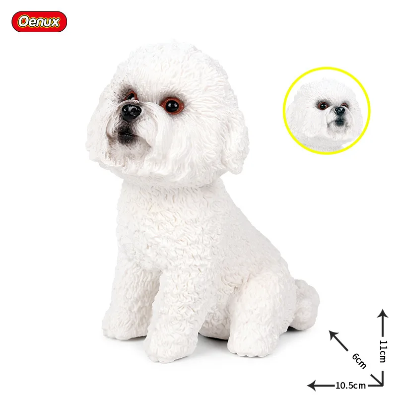 10 5*6*11 см детская имитация однотонная собака животное модельная игрушка в виде