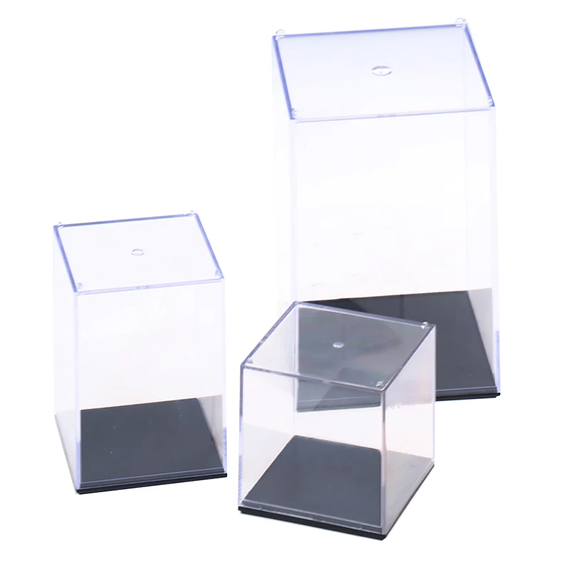 

Acrylic Display Case Box Dustproof For Action Figure Models Collectibles