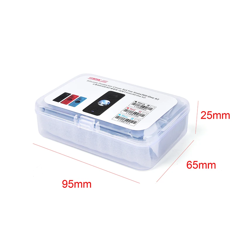 

Silicone Cover for Insta360 One X2 Accessories Soft Case Shell Dustproof Camera Lens Cap Protector Sleeve Housing Scratchproof