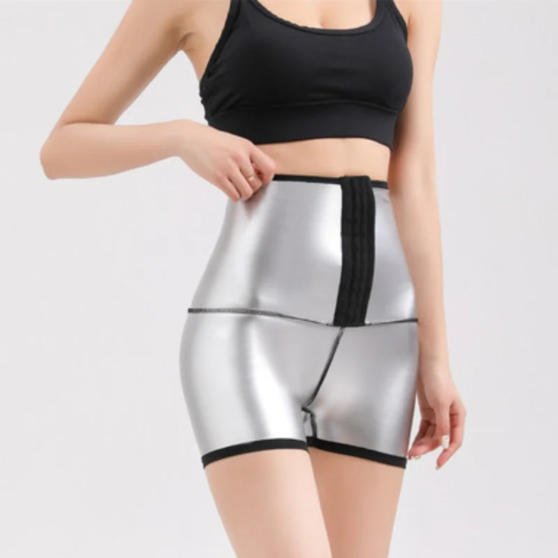 

Body Shaper Pants Sauna Shapers Hot Sweat Sauna Effect Slimming Pants Fitness Short Shapewear Workout Gym Leggings Fitness Pants