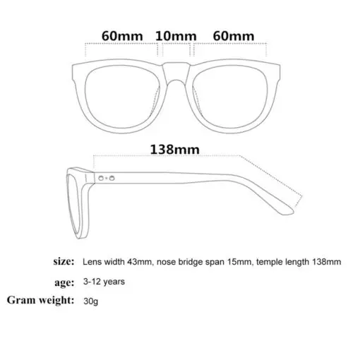 Детские солнцезащитные очки в оправе унисекс Uv400 для мальчиков | Детская одежда и