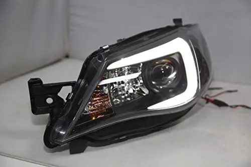 1 пара для Subaru Impreza WRX светодиодный головной фонарь передний 2009 2010 2011 2012 с дневными ходовыми огнями ксеноновые комплекты
