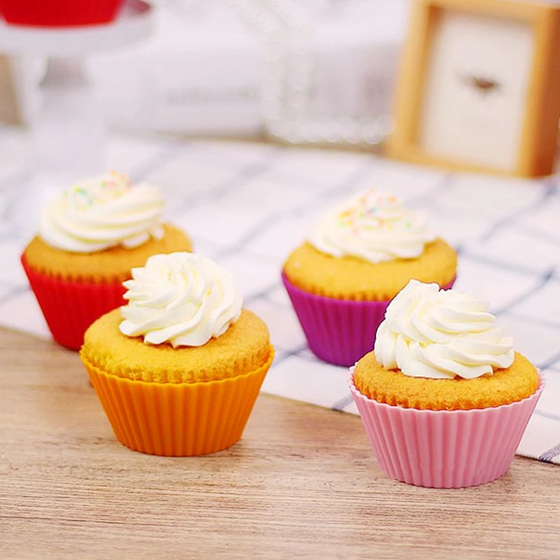 Форма для выпечки тортов DIY украшения инструменты 12 шт./компл. круглый