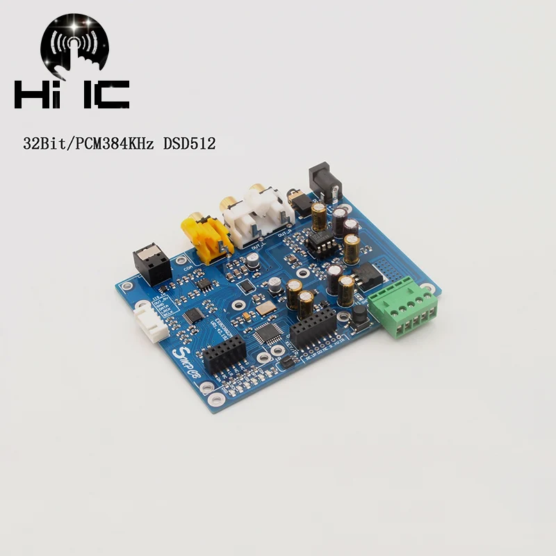 ES9038Q2M ES9038 Q2M ies DSD оптический коаксиальный IIS/DSD DOP 384 кГц входной декодер DAC выход для наушников аудио Плата усилителя