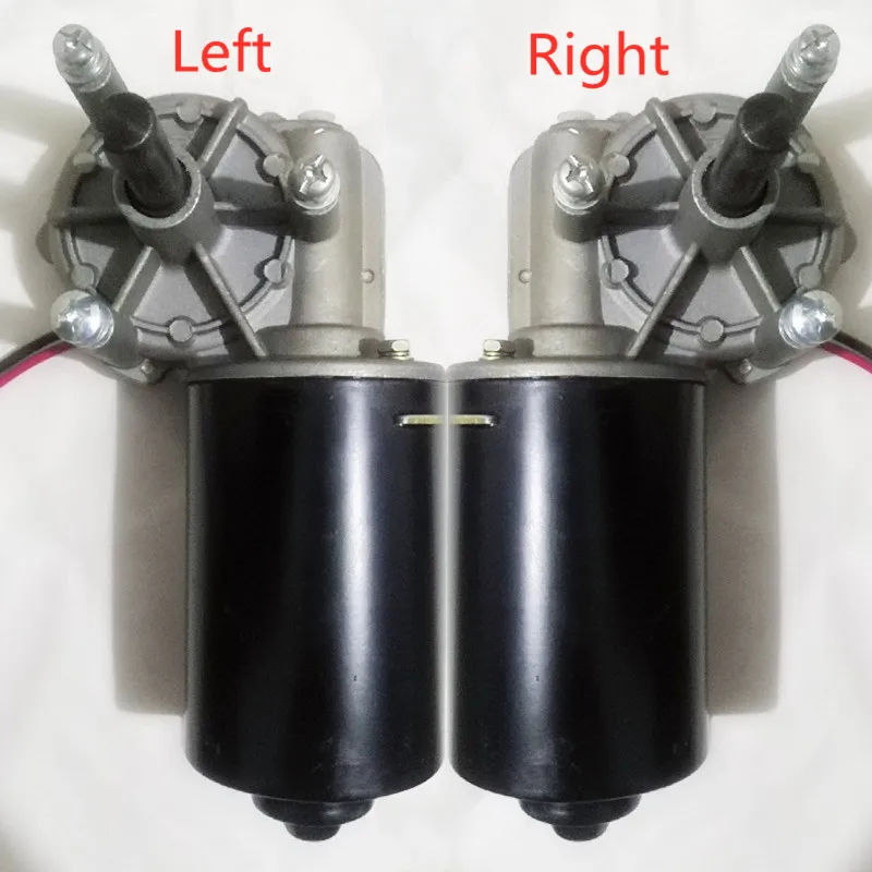 Двигатель червячной шестерни постоянный ток 12 В 24 80 Вт 90 100 120 10 ~ 70 об/мин мм |