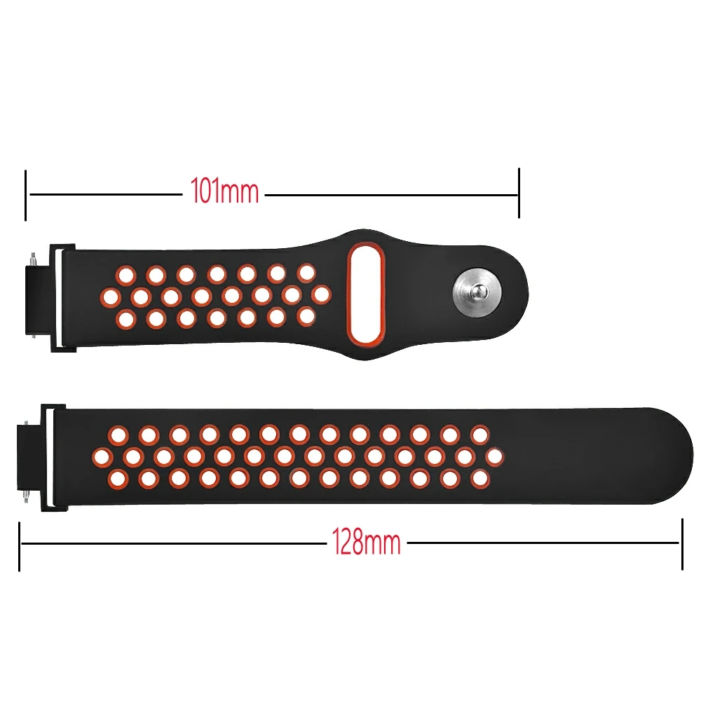 Силиконовый сменный ремешок для часов Amazfit Verge двухцветные аксессуары Xiaomi Huami 3 |