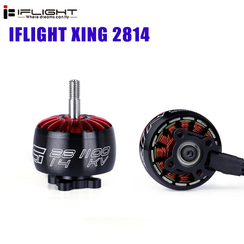 1 /2 /4PCS iFlight XING 2814 880KV / 1700KV 2200KV 4-6S Brushless Motor for Long RC Drone FPV Racing Spare Part DIY | Игрушки и хобби