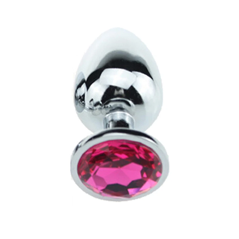 Adults Plug Anal Sex Metal Butt With Jewelry Erotic Toy Mini Vibrator Private Good for Men/Women | Красота и здоровье