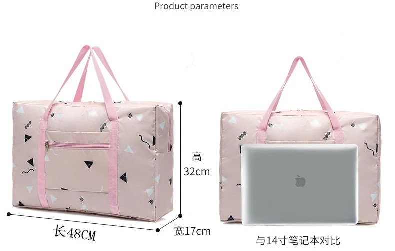 2021 новые модные женские дорожные сумки багажная сумка с цветочным принтом тоуты