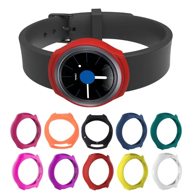 Мягкий силиконовый защитный чехол для Samsung Galaxy Gear S2 SM-R720 &amp SM-R730 | Электроника