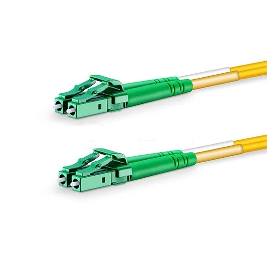 LC APC Fiber Optic Patch Cord Duplex 2.0mm PVC Optical Jumper Single Mode FTTH Fiber Patch Cable LC Connector Patchcord