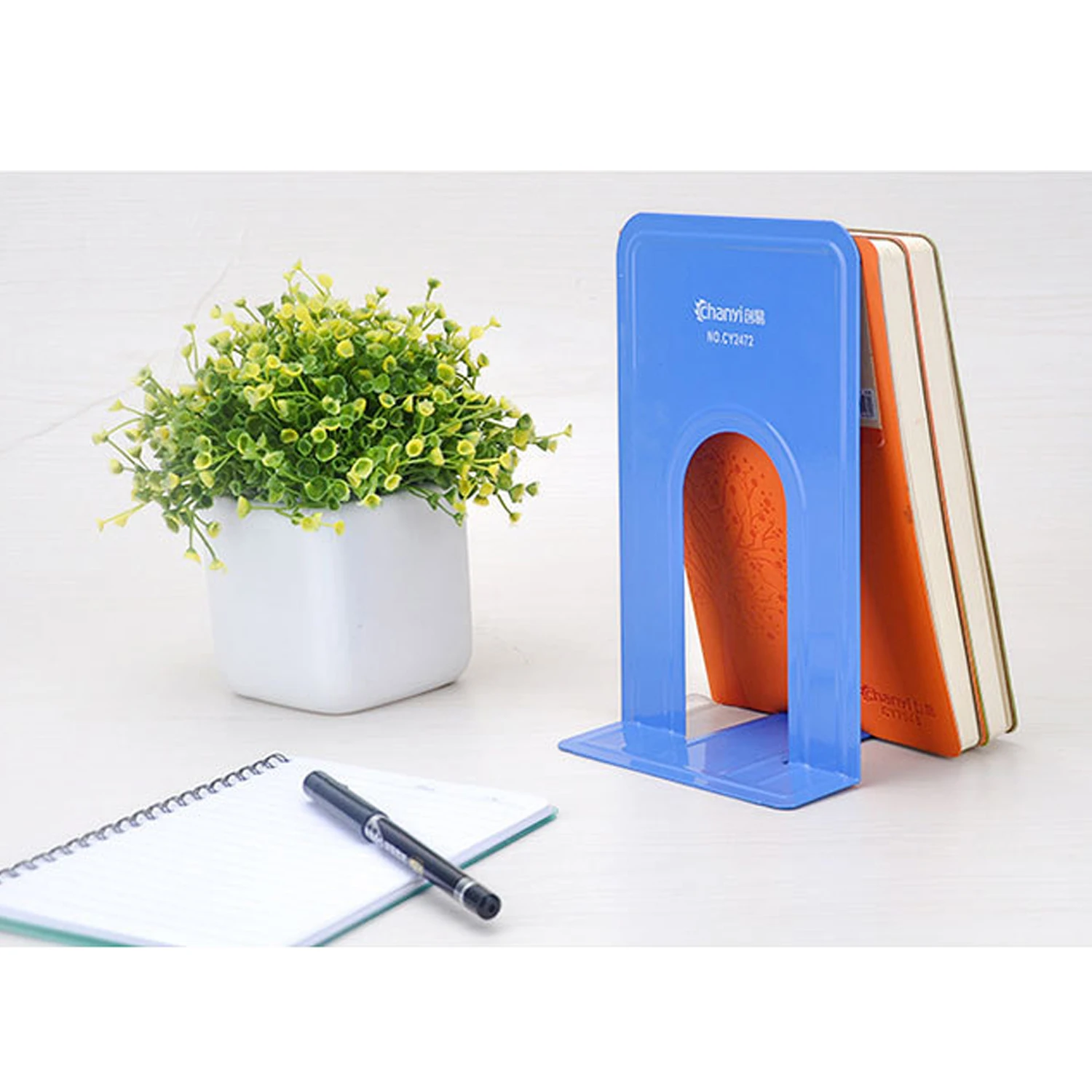 Винтажные подставки для книг с телефонной будкой 2 шт. тяжелые металлические дома