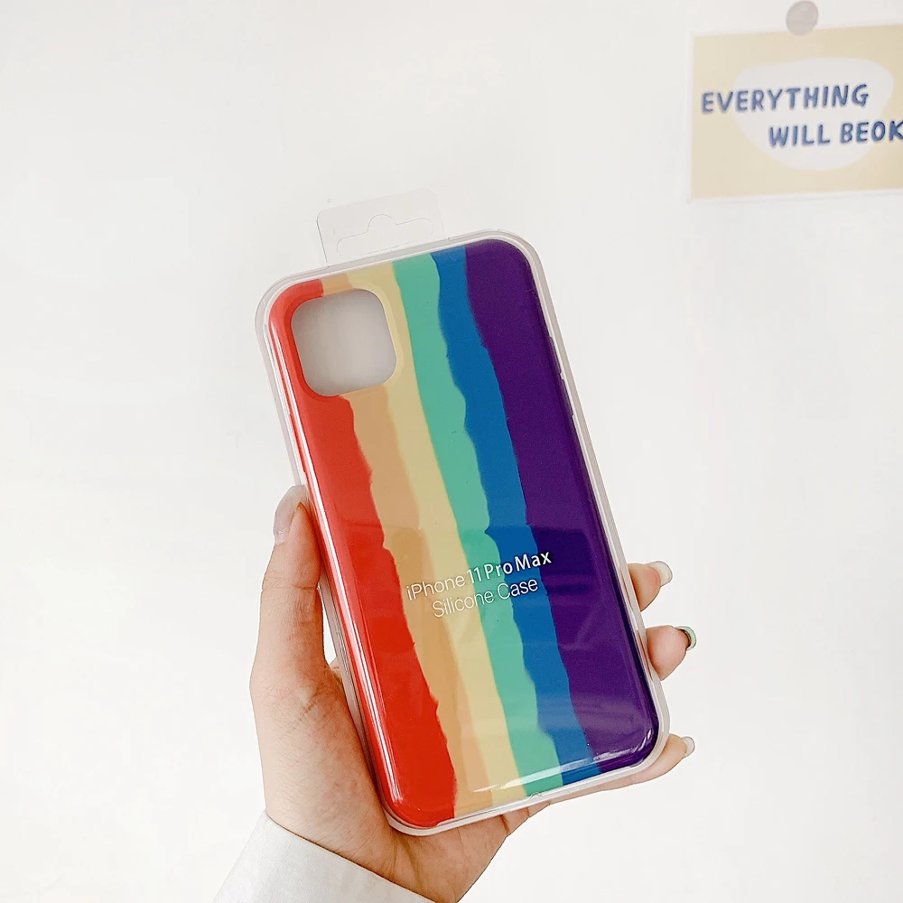 Официальный Радужный градиентный яркий цвет мягкий шелковистый жидкий