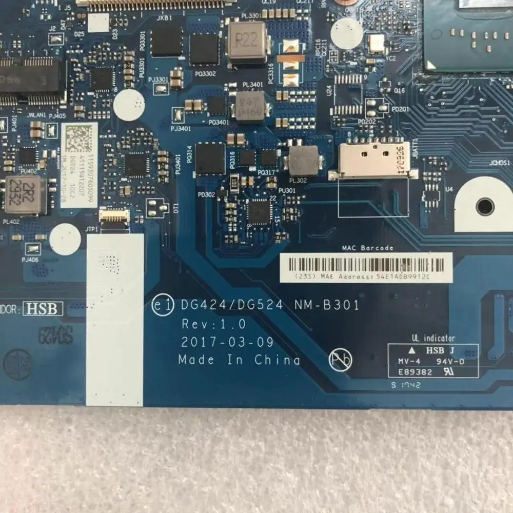 Для Lenovo Ideapad 320 15IAP Материнская плата ноутбука NM B301 процессор N4200 N3450 N3350 100% тесты