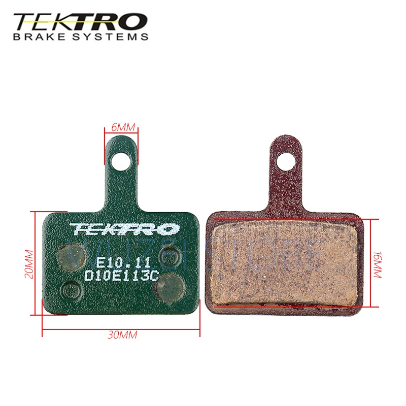 Дисковые Тормозные колодки TEKTRO E10.11Bike оригинальные тормозные для горных и