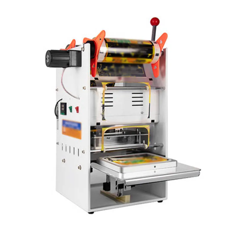 Упаковочная машина для фаст фуда Полуавтоматическая упаковочная пластиковых