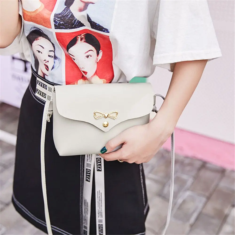 

Women Shoulder Bags Fashion Mini Bag Bowknot Women Small Messenger Crossbody Bag Ladies Hasp HandBags