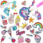 5D DIY Искусство ремесло алмазов картина наклейки животных Детские море картина с изображением единорога с бриллиантами для самостоятельного раскрашивания для детей игрушки подарки