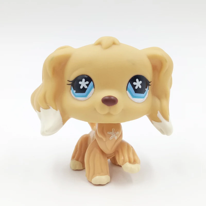 pet shop lps toys литл пет шоп игрушки лпс собаки кокер спаниель #748 крем немного Тан