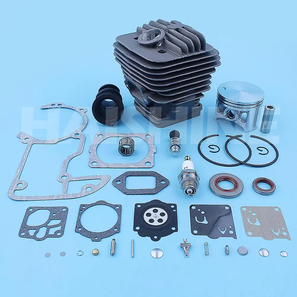 

56mm Big Bore Cylinder Piston Carb Kit For Stihl 066 MS660 MS 660 Magnum Chainsaw Intake Gasket Set Nikasil Plated 1122 020 1211