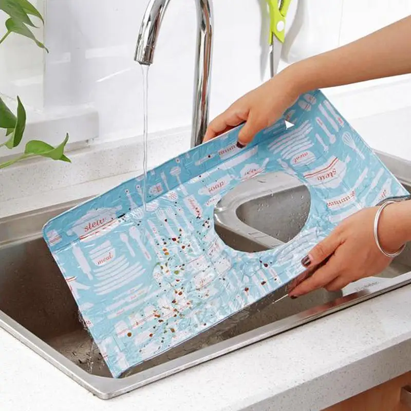 2/4/6 шт. газовая плита жестяная фольга чистые коврики многоразовая защита горелок