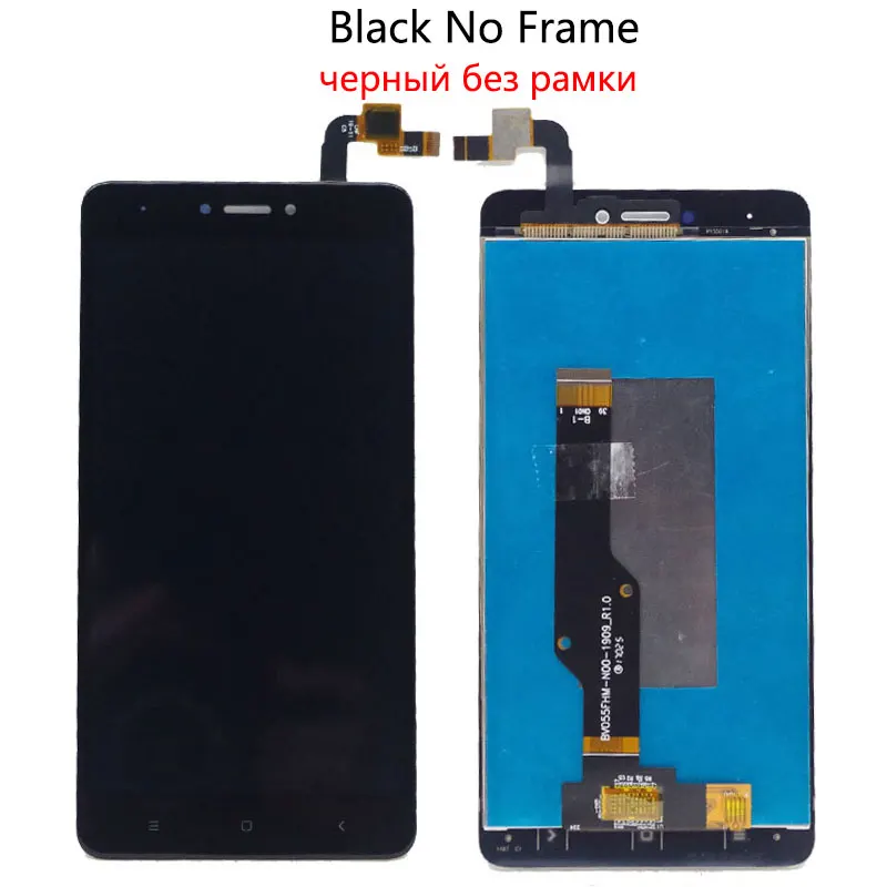 ЖК дисплей 5 дюйма для Xiaomi Redmi Note 4 сменный сенсорный экран 4X LCD (процессор Snapdragon