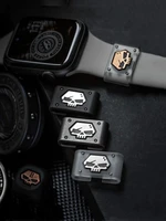 skull tactical bag buckle clips molle 2099 watch backpack jackets strap ring buckle metal accessory activity bezel edc ring gift