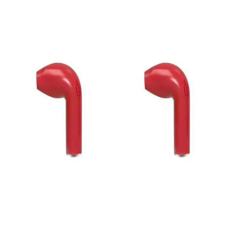1 pair red GYKZ для I7 TWS Bluetooth 4,1 беспроводные наушники Многофункциональные Стерео наушники мини бинауральные музыкальные наушники для мобильного телефона - Цвет: 1 pair red
