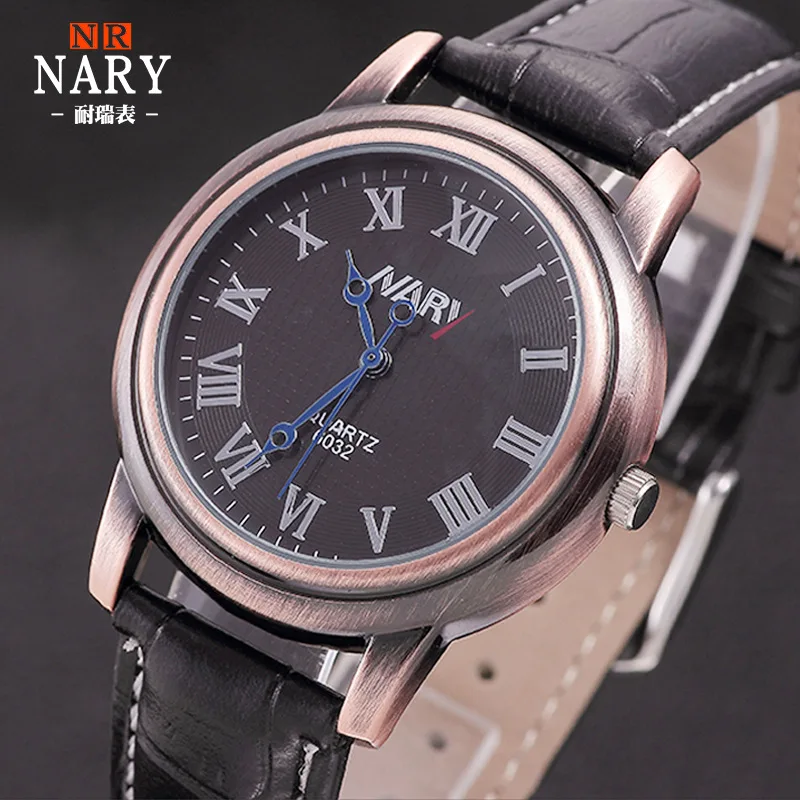 

NARY/ NARI's new watch fashion student watch female Korean version simple trend ladies belt watch couple watch