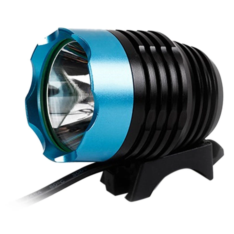 

T6 Bicycle Light 5200MAh Battery Pack Charger Waterproof Bike Front Light LED head light lamp Front Light EU Plug