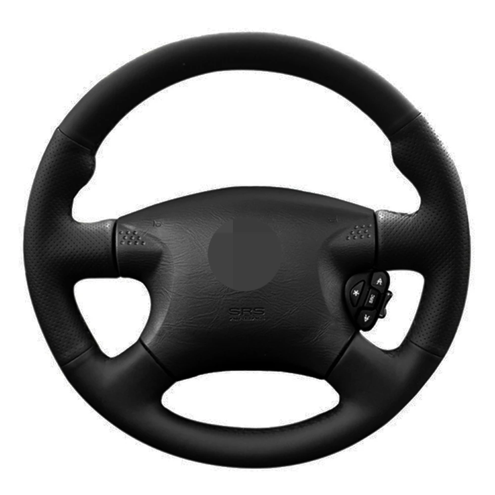 Для Nissan Almera (N16) чехол рулевого колеса автомобиля-2000 X-Trail (T30) 2003-2001 натуральная кожа
