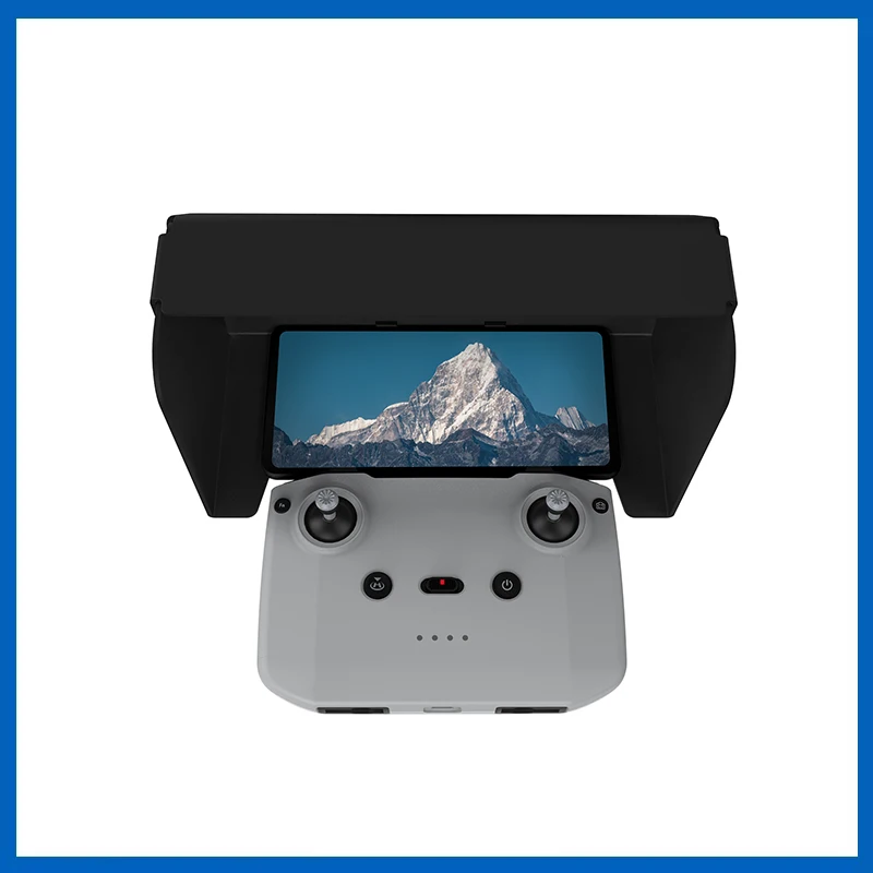 

Tablet Sun Hood Remote Controller Sunshade Foldable Magnetic PU Leather Hood for DJI Mavic 3 Mini 2 SE/ Air 2S 2