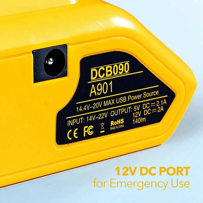 DCB090 Батарея адаптер конвертер Источники питания с TF Micro SD мобильный телефон Dual USB