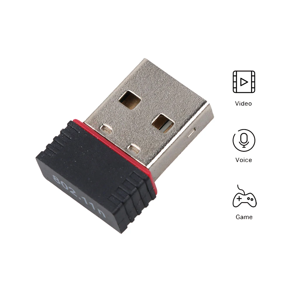 Мини Сетевая карта 2 0 Wi Fi Беспроводной адаптер LAN Карта 150 Мбит/с 802 11 Ngb Адаптер для