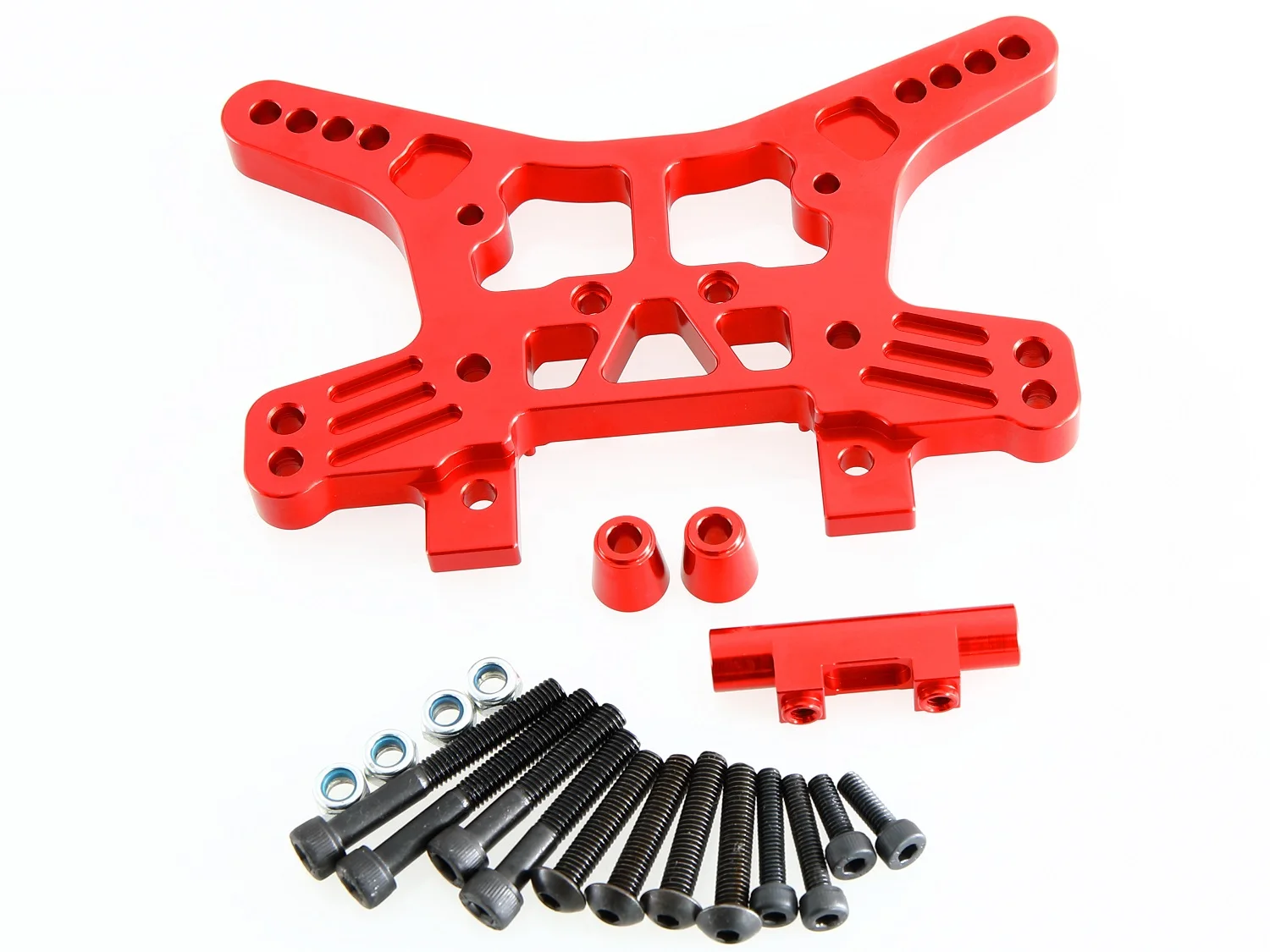 Gtb racing cnc aluminium vorne/hinten schock turm für rc 1,0 waage auto losi wüsten buggy xl dbxl v2.1 DBXL-E v2.5mtxl – Detail 4